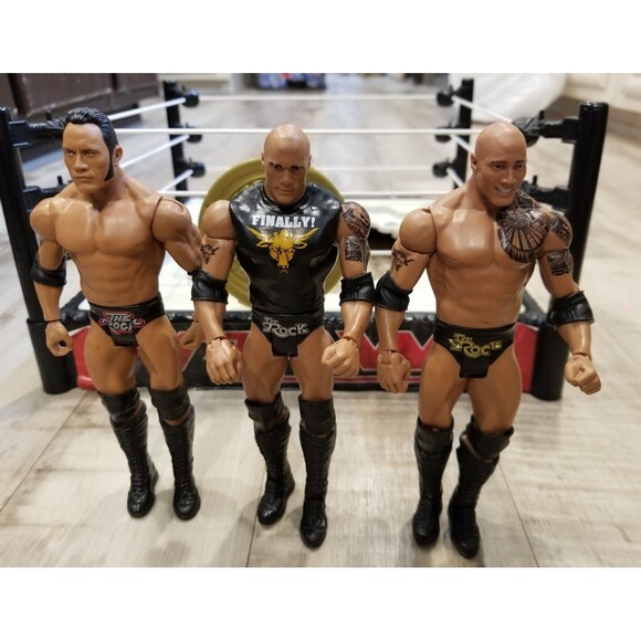 WWE ELITE LOT Of 36 COLLECTION Action Figure WWF RARE Cena Rock Mysterio Taker - Picture 13 of 16